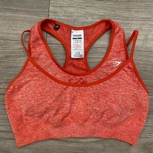 Gymshark Fiery Orange Sports Bra